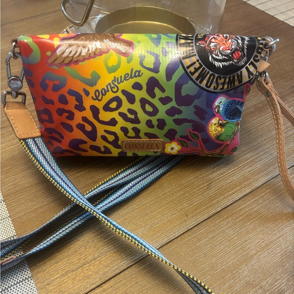 Consuela Multicolor Clutch Wristlet - Picture 4 of 10